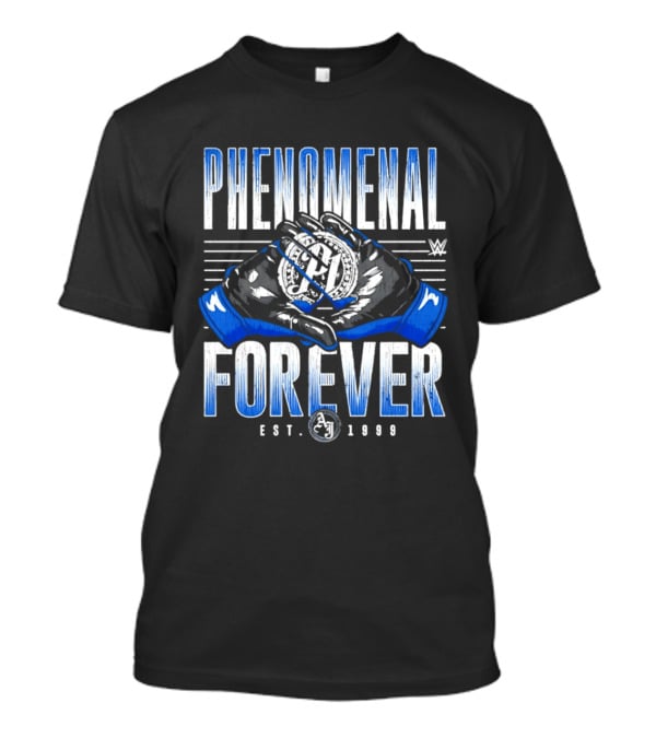 Phenomenal Forever WWE A.J. Styles Gloves Est. 1978 T-Shirt