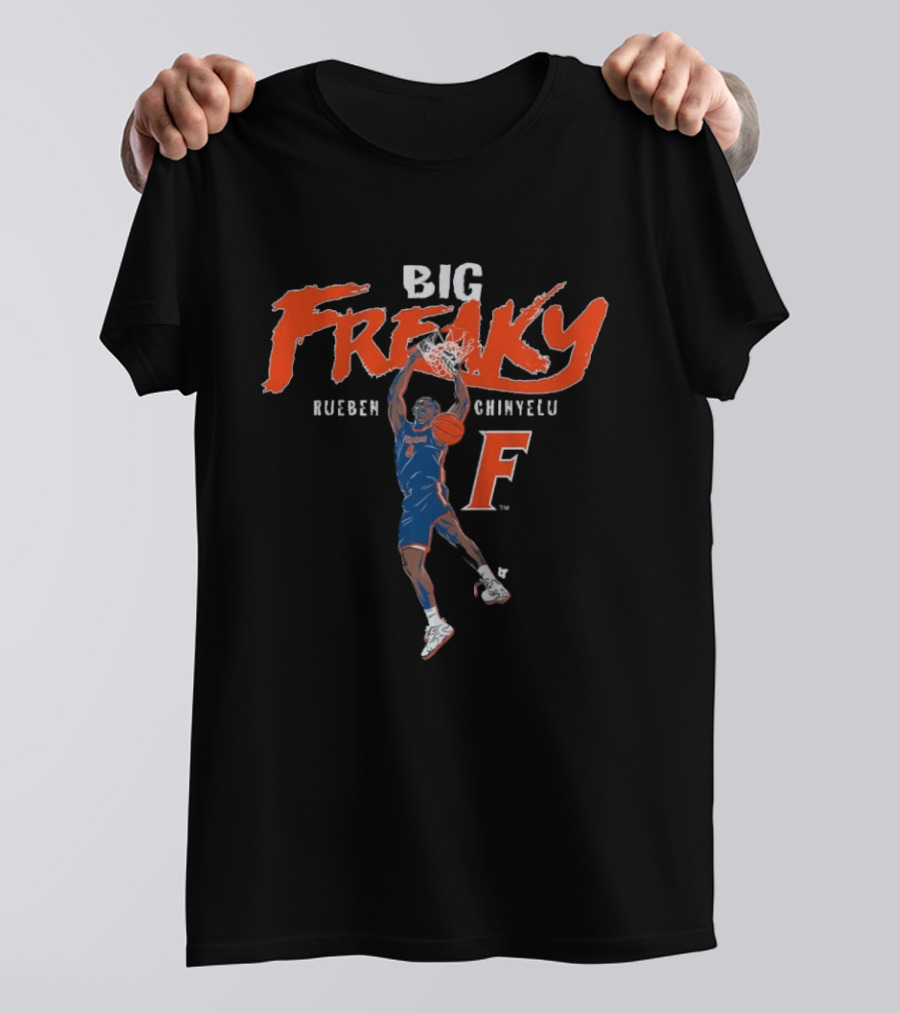 Rueben Chinyelu Big Freaky Florida Basketball T-Shirt