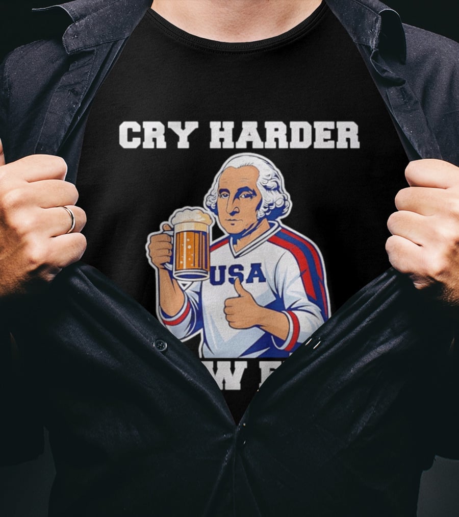 Cry Harder USA Player Snow Frog T-Shirt