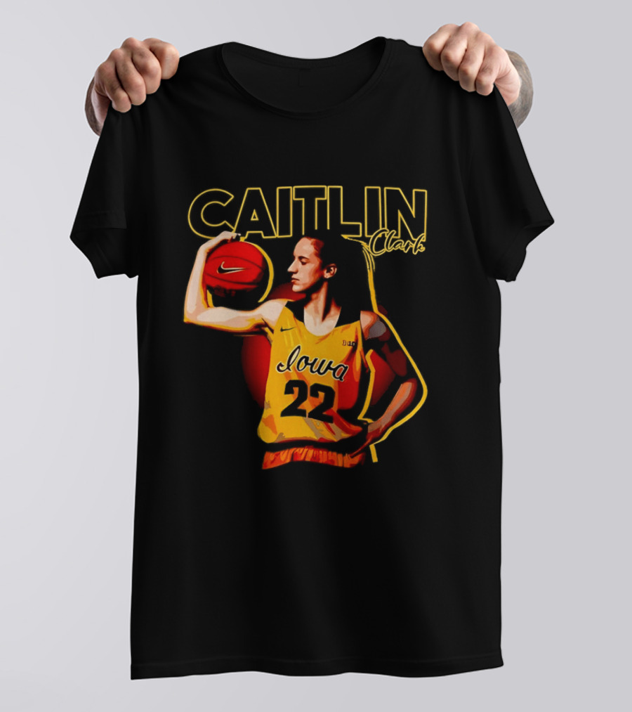 Caitlin Clark Iowa Basketball 22 Nike T-Shirt