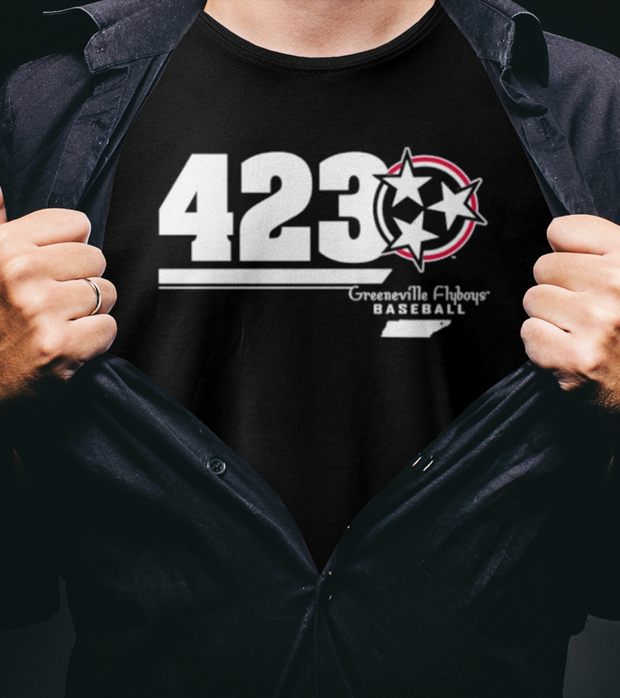 Greenville Flyboys Baseball 423 Stars T-Shirt