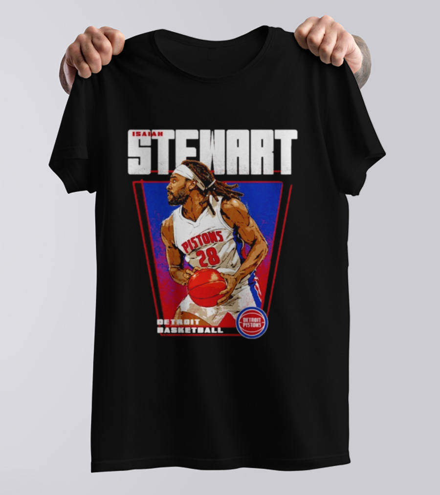 Isaiah Stewart Detroit Pistons Basketball 28 T-Shirt
