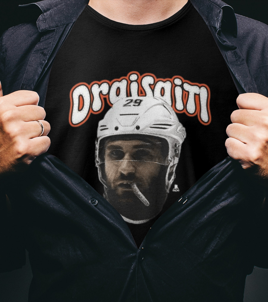 Leon Draisaitl Edmonton Oilers Hockey Draisaitl Big Face 29 T-Shirt