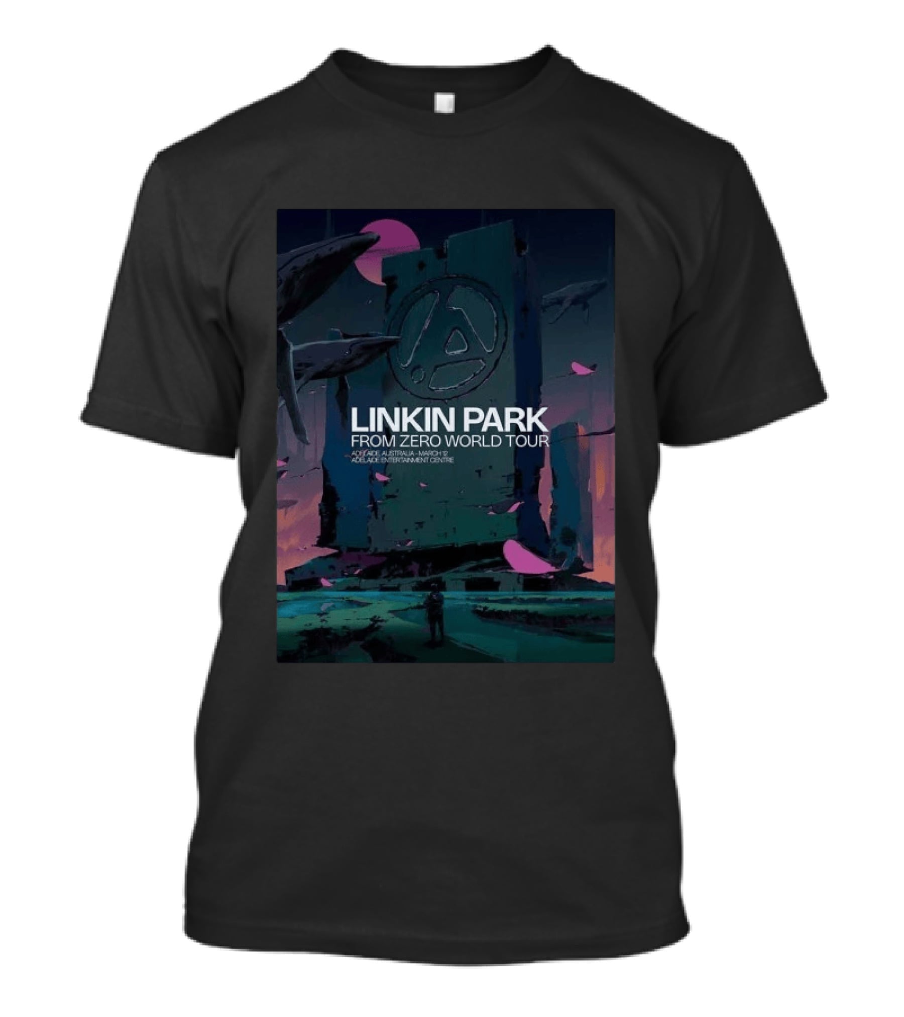 Linkin Park From Zero World Tour Adelaide Australia March 12 2026 Adelaide Entertainment Centre T-Shirt
