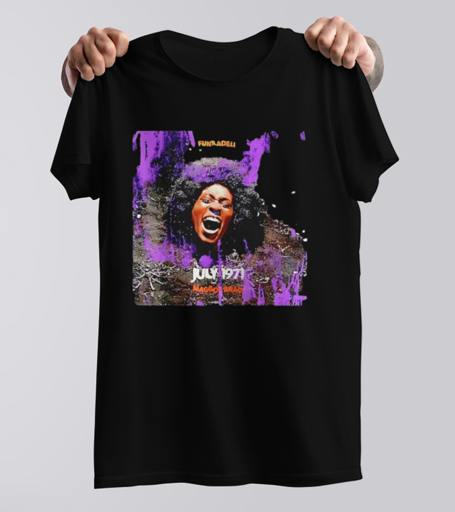 July 1971 Funkadelic Maggot Brain Album Cover T-Shirt