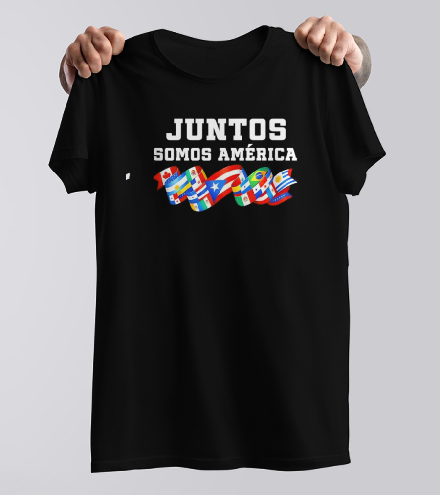 Juntos Somos América United Flags Diversity Celebration T-Shirt