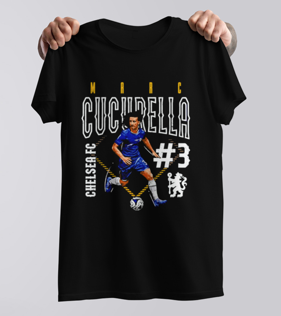 Marc Cucurella Chelsea FC #3 Player T-Shirt
