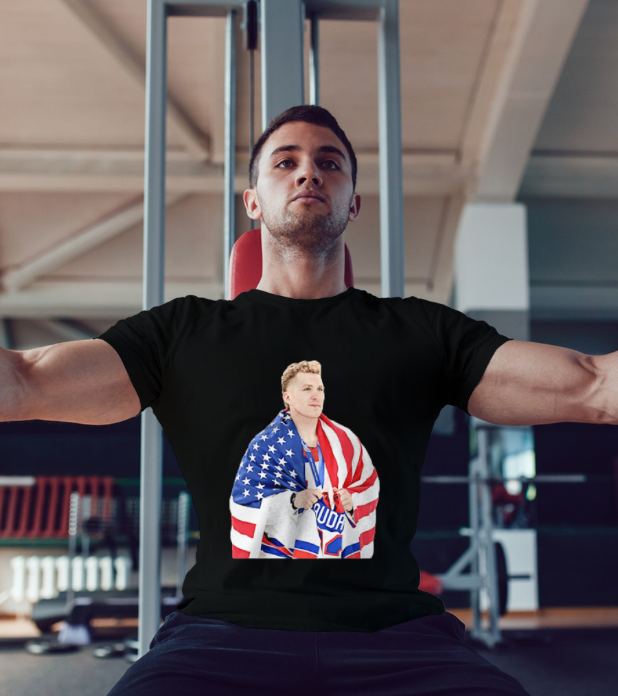 Matthew Tkachuk Team USA 2026 Milano Cortina Winter Olympics Golden Goal T-Shirt