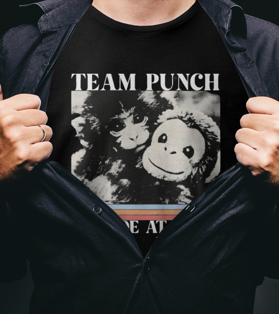 Team Punch Monkey We Ride At Dawn T-Shirt
