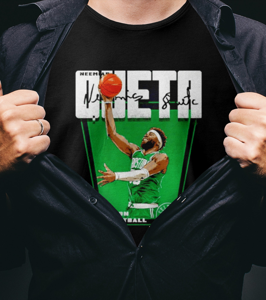 Neemias Queta Boston Celtics Basketball Celtics T-Shirt