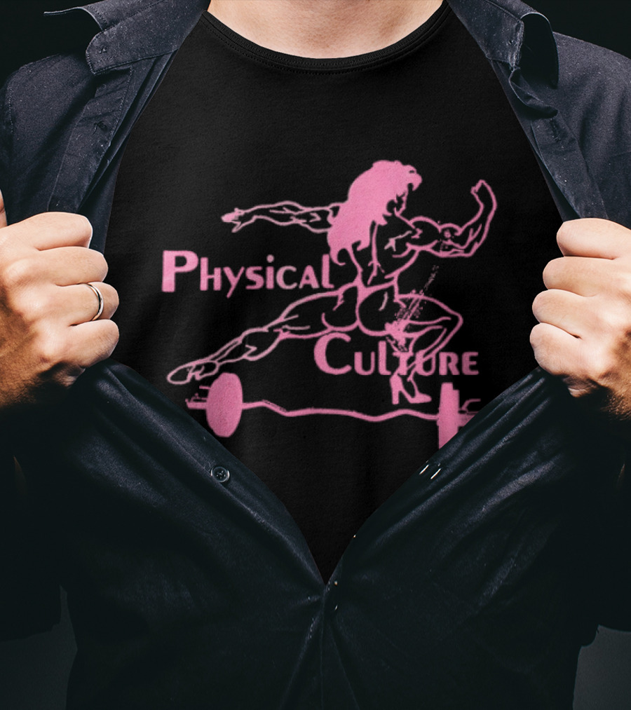 Physical Culture Muscle Aesthetic With Barbell T-Shirt