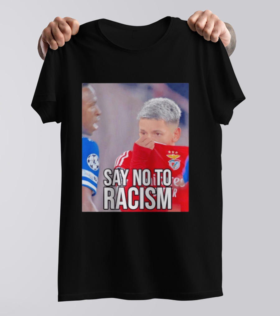 Say No To Racism Benfica Player Supports Anti Racism Movement T-Shirt