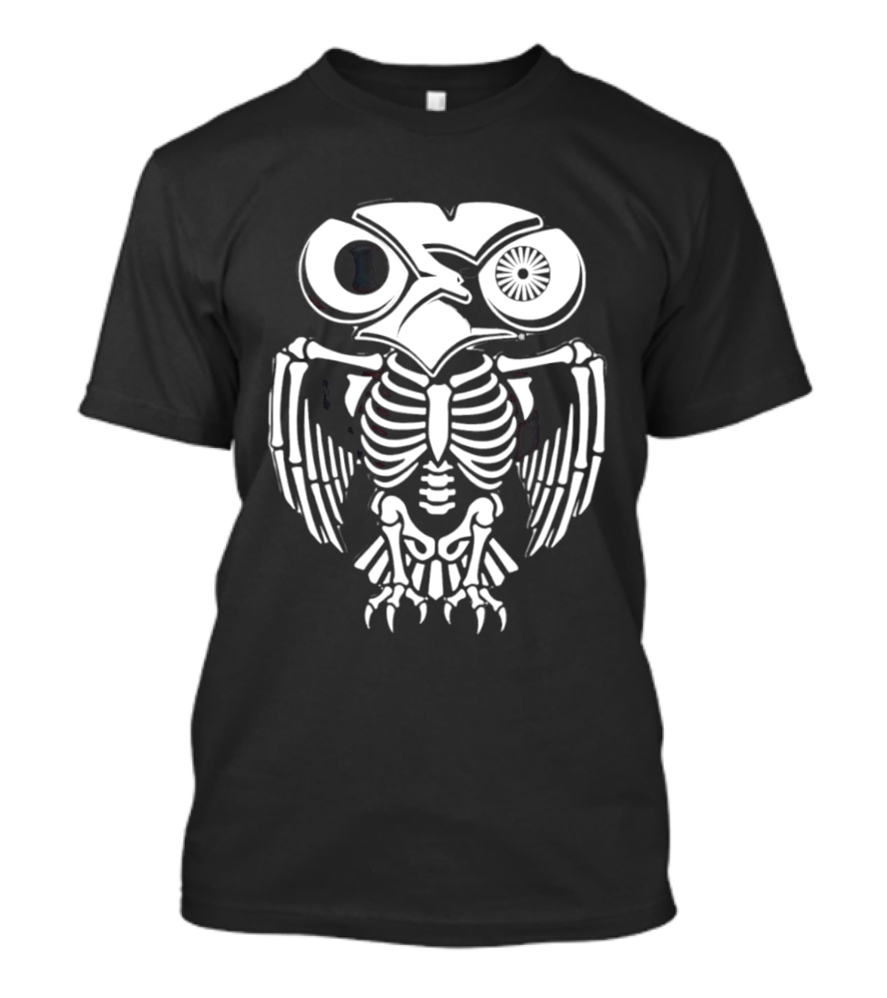 One Eyed Owl Skeleton Band T-Shirt
