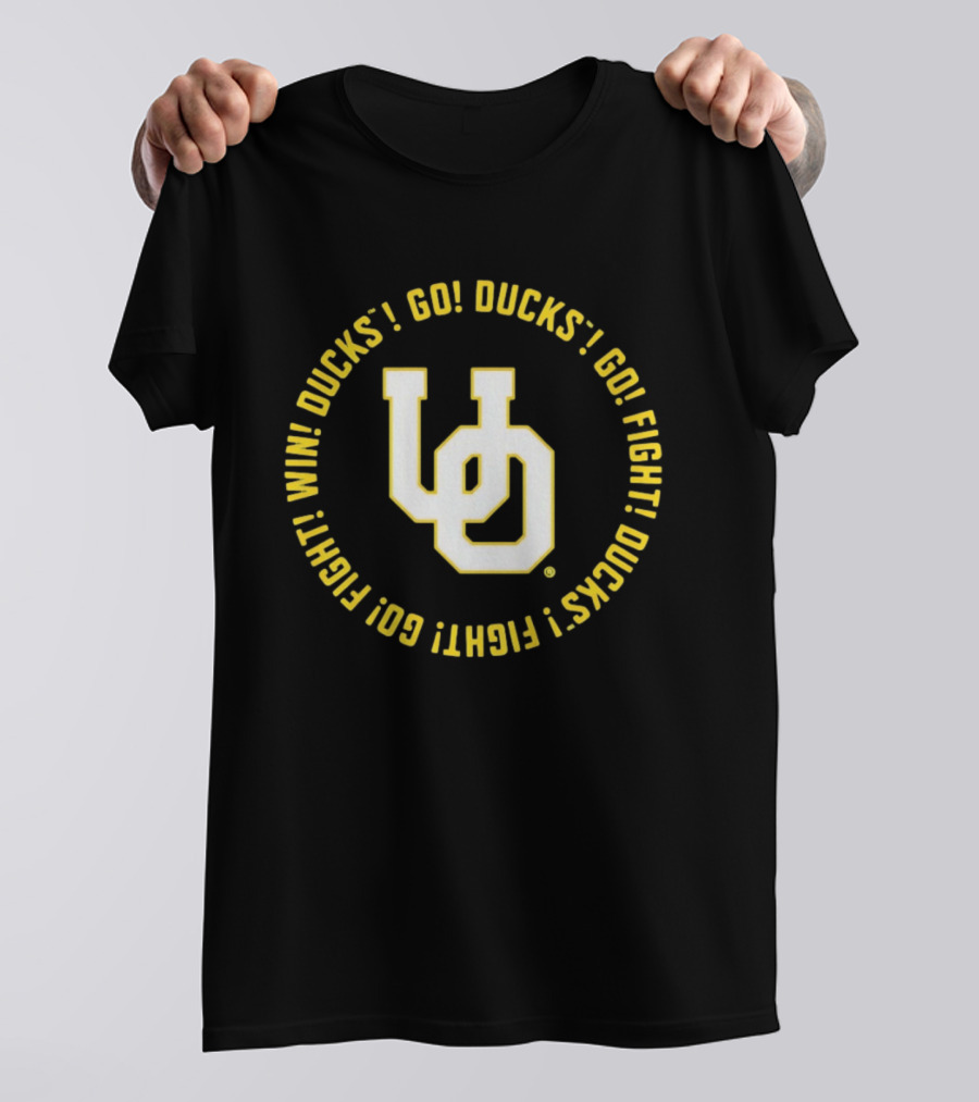 Oregon Ducks Fight Song Go Ducks Win Fight 2026 T-Shirt