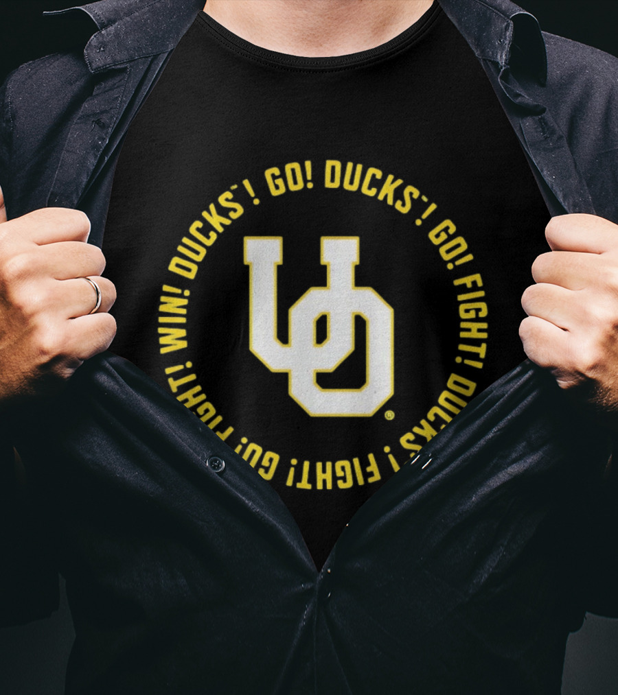 Oregon Ducks Fight Song Go Ducks Win Fight 2026 T-Shirt