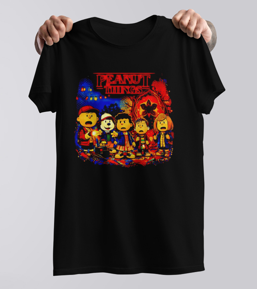 Peanut Things Parody Mashup Mystery Adventures T-Shirt