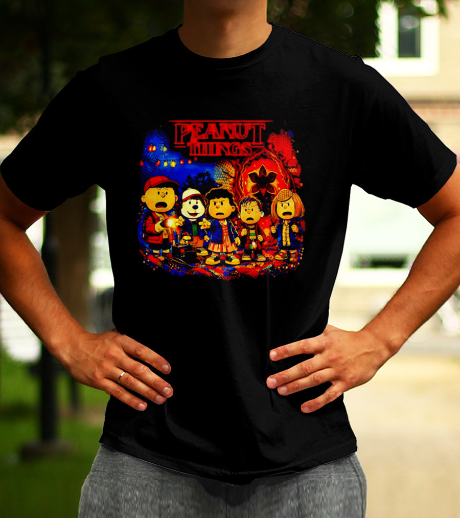 Peanut Things Parody Mashup Mystery Adventures T-Shirt