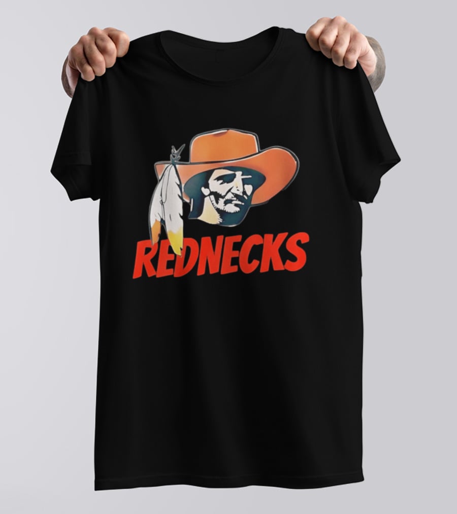 Rednecks Cowboy Hat Feather T-Shirt