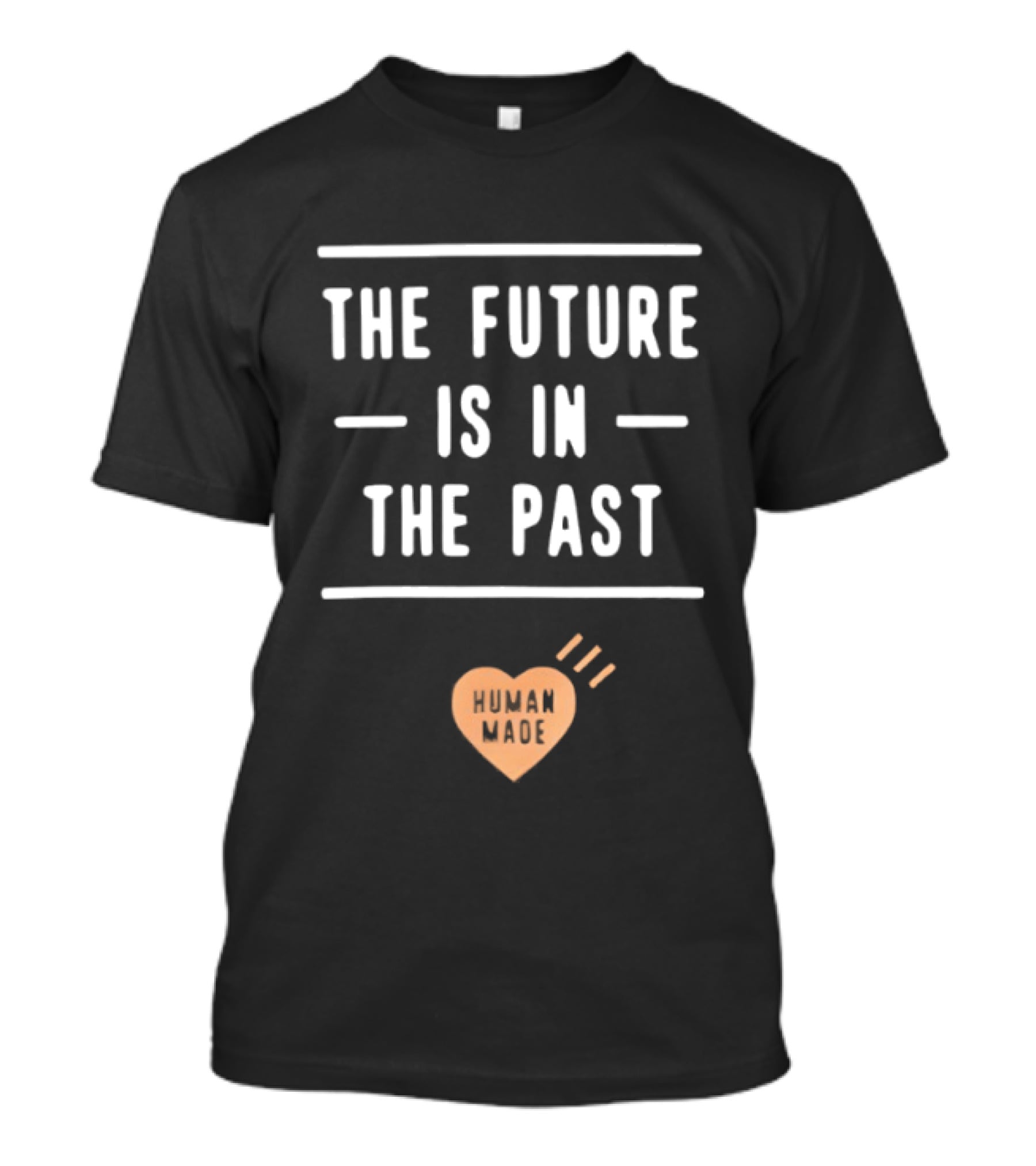 The Future Is In The Past Human Made Heart Shape T-Shirt