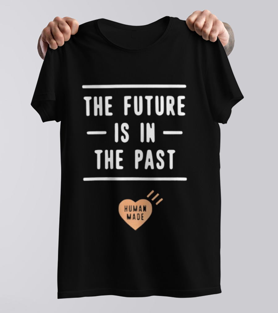 The Future Is In The Past Human Made Heart Shape T-Shirt