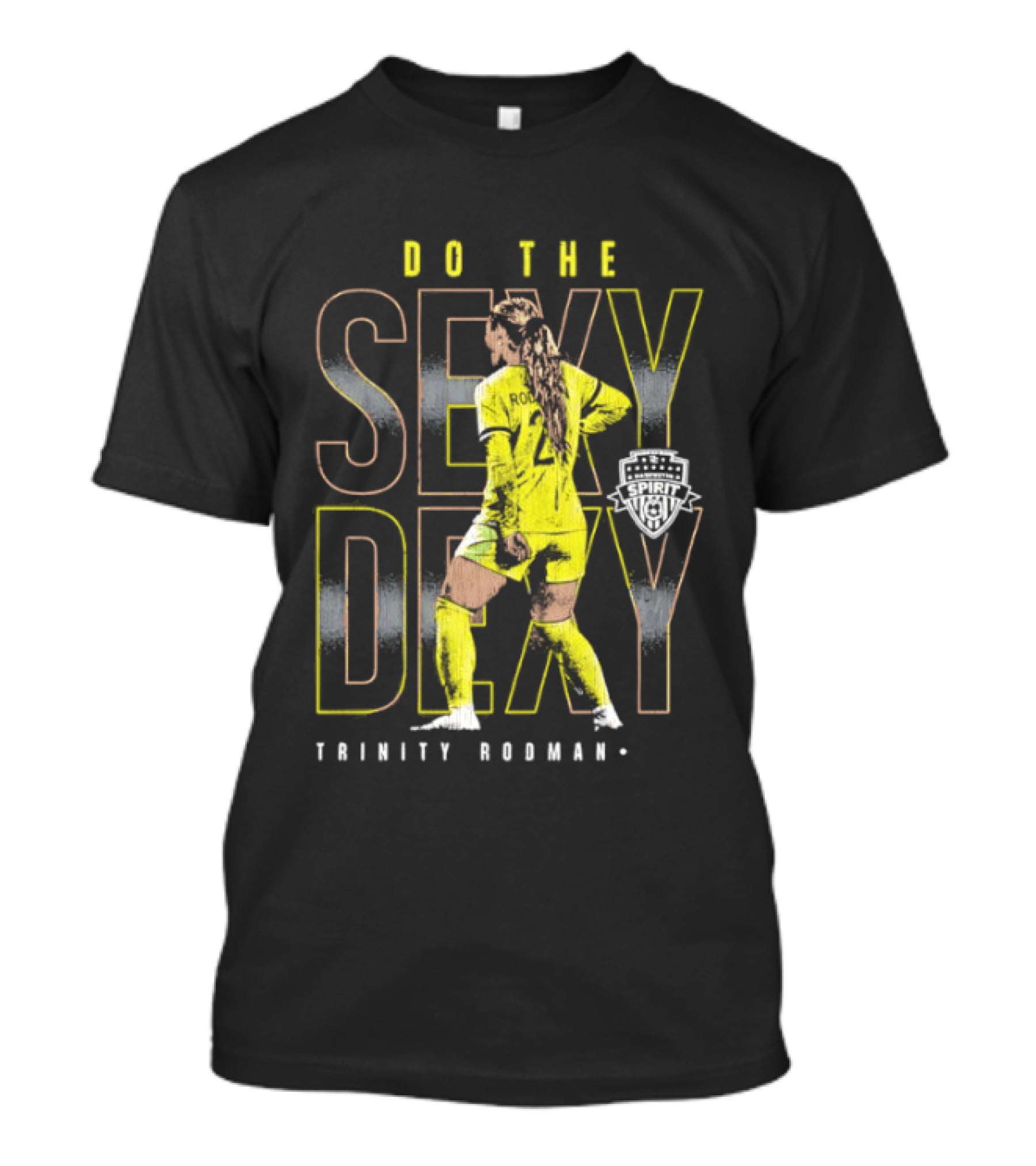 Trinity Rodman Washington Spirit Do The Sexy Dexy Soccer Player Action T-Shirt