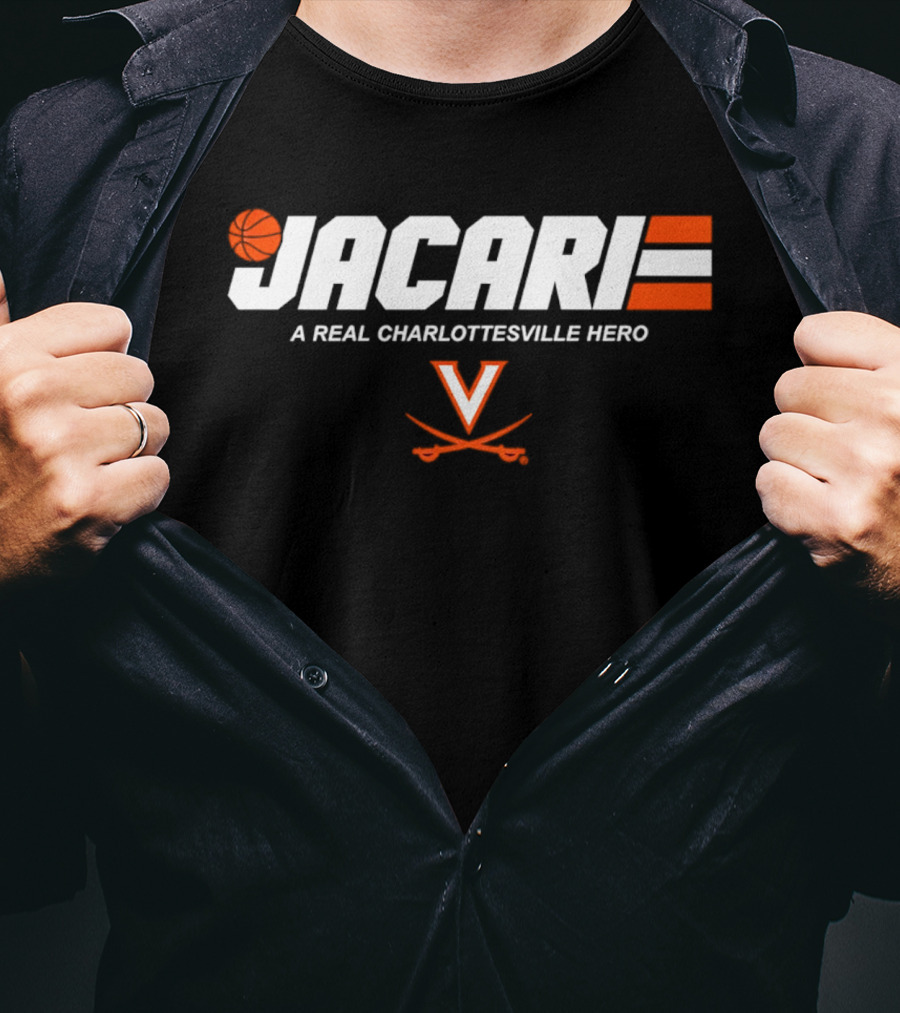 Jacari White UVA Basketball A Real Charlottesville Hero T-Shirt