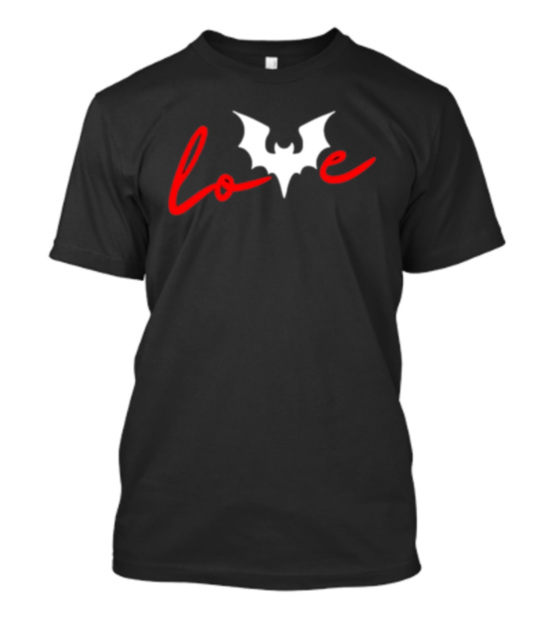 VyroniQ Love Bat Winged Heart T-Shirt