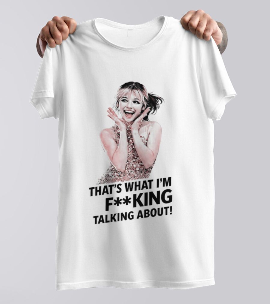 Alysa Liu Figure Skating USA That's What I'm F**king Talking About T-Shirt