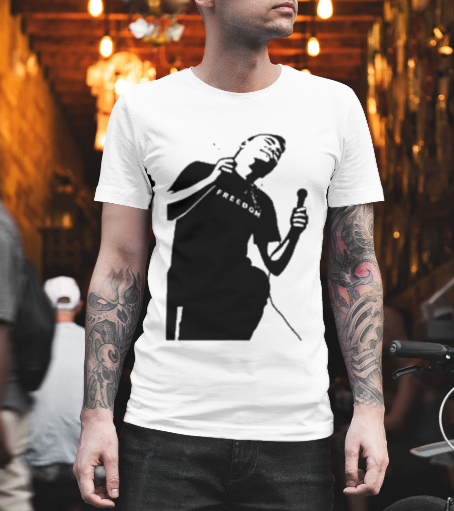 Charlie Kirk Shooting Freedom History Moment T-Shirt