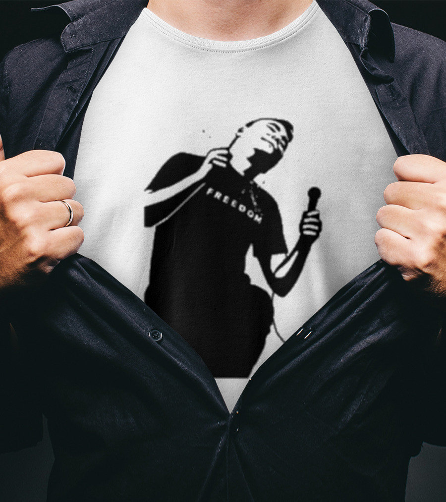 Charlie Kirk Shooting Freedom History Moment T-Shirt