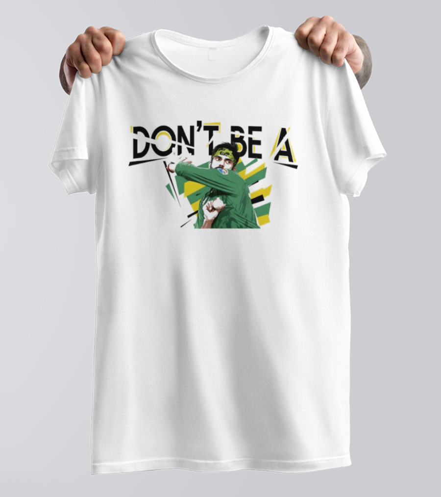 Babar Azam Don't Be A Cricket Player Action Pose T-Shirt