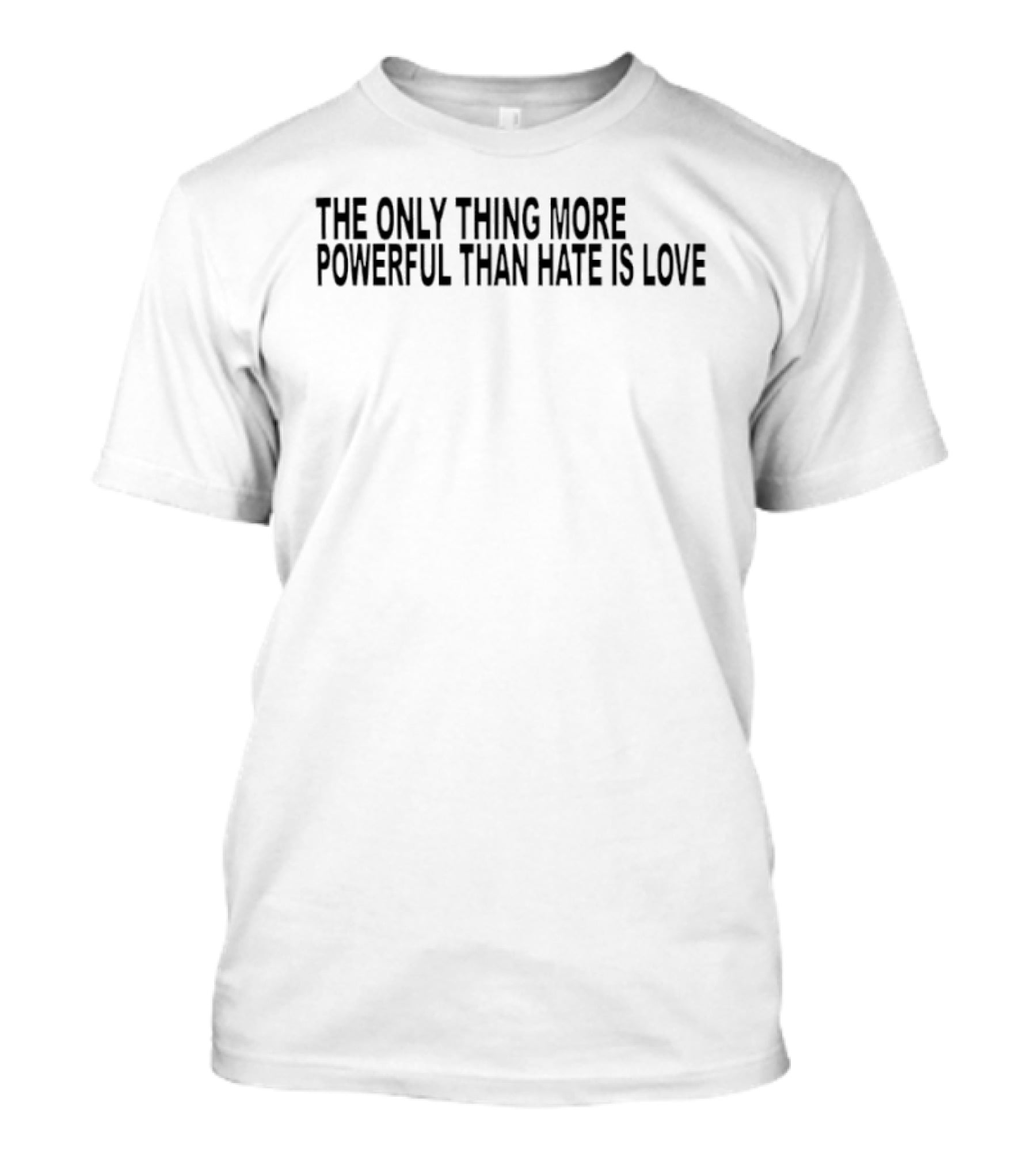 Bad Bunny The Only Thing More Powerful Than Hate Is Love T-Shirt