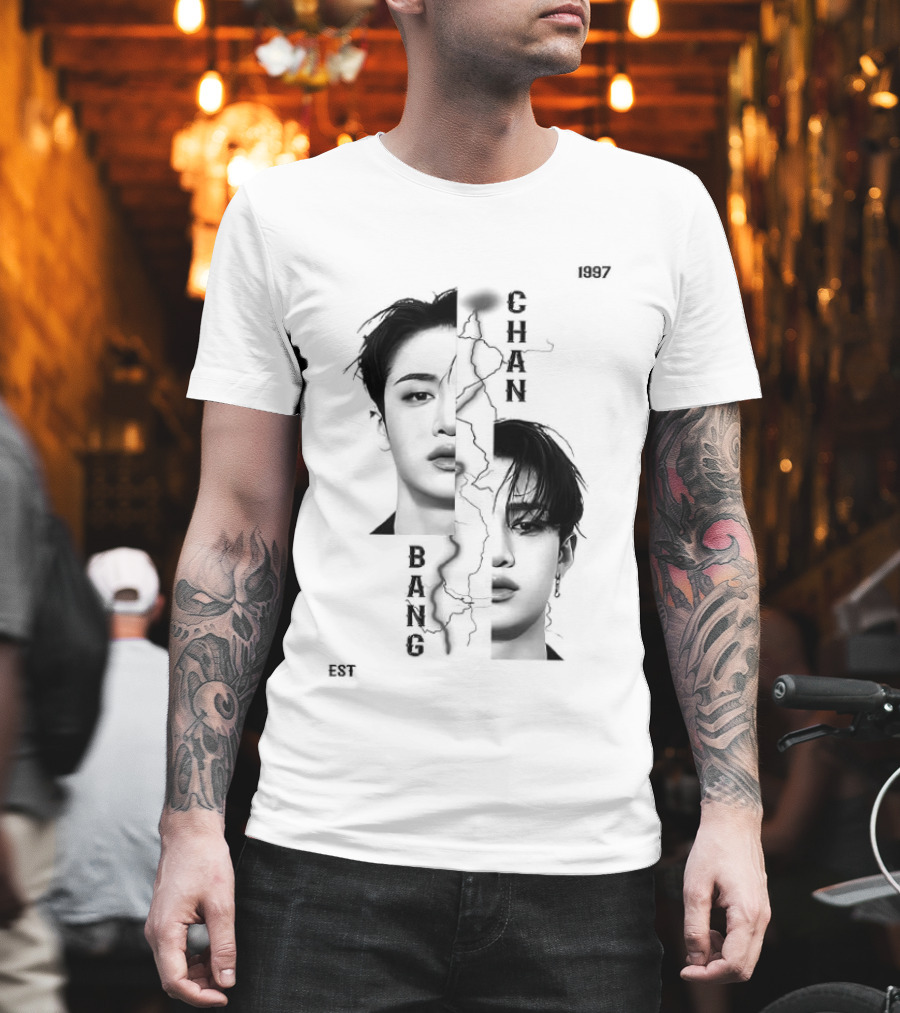 Bang Chan Est 1997 Face Lighting T-Shirt