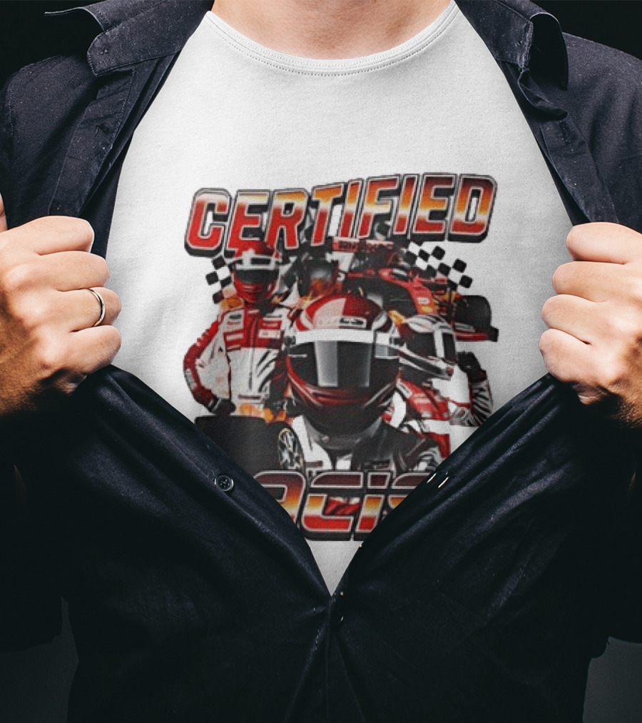 Certified Racist Racing Car T-Shirt