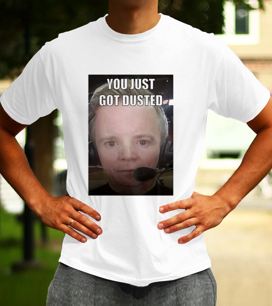You Just Got Dusted Dusty May Michigan Wolverines T-Shirt