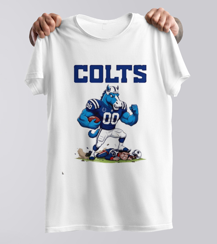 Indianapolis Colts Vs New England Patriots Beat Rivalries Colts Victory T-Shirt