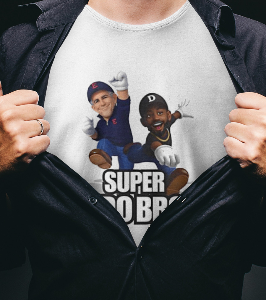 Jeffrey Epstein And Diddy Super Pedo Bros Video Game T-Shirt