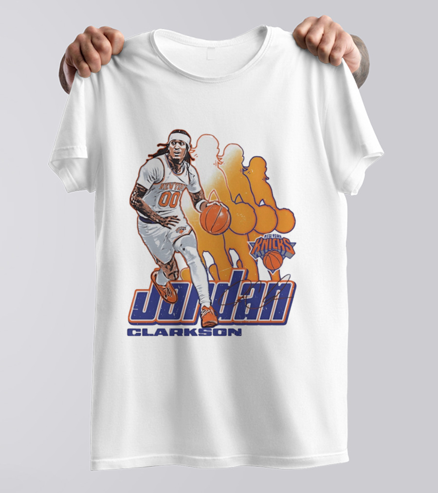 Jordan Clarkson New York Knicks Basketball Sports T-Shirt