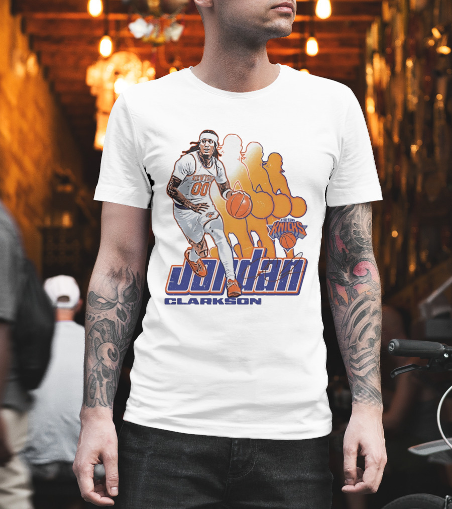 Jordan Clarkson New York Knicks Basketball Sports T-Shirt