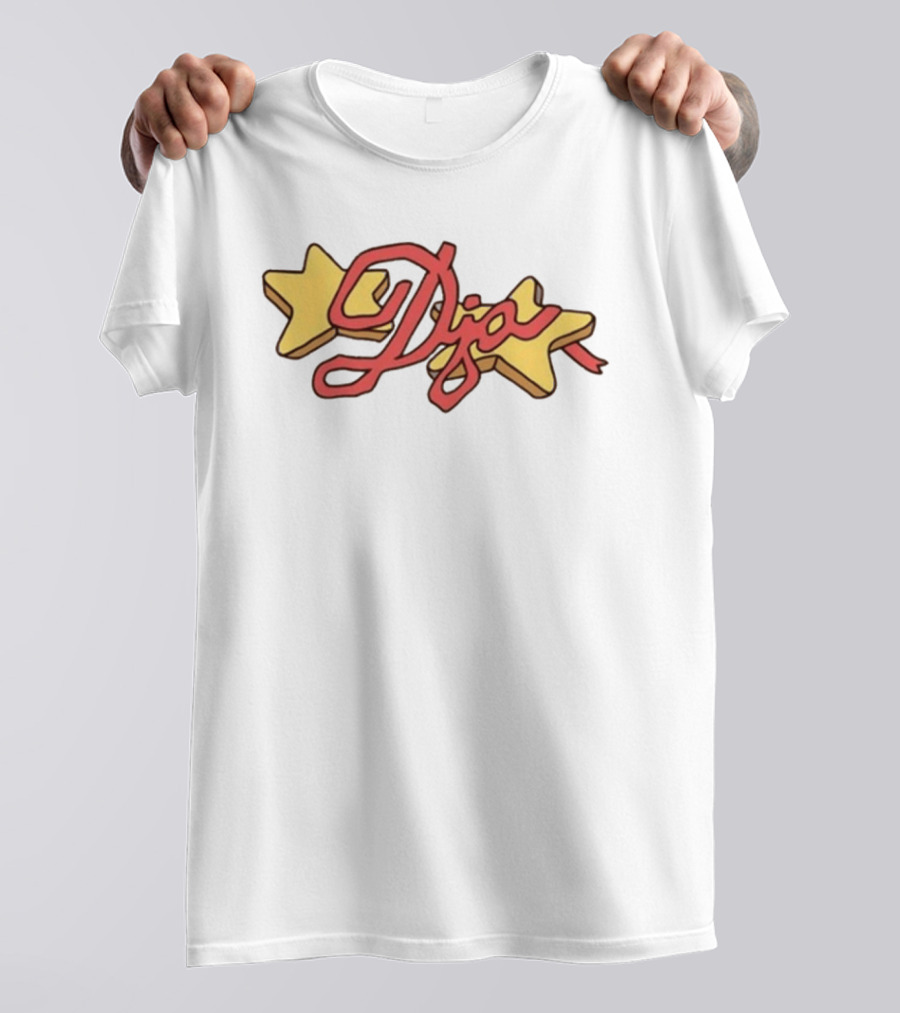 Juls Star Dia Red And Yellow Stars T-Shirt