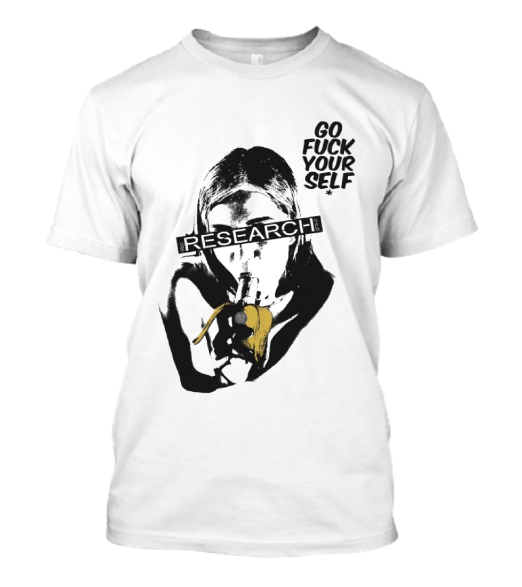 Go Fuck Yourself Research Group Banana T-Shirt
