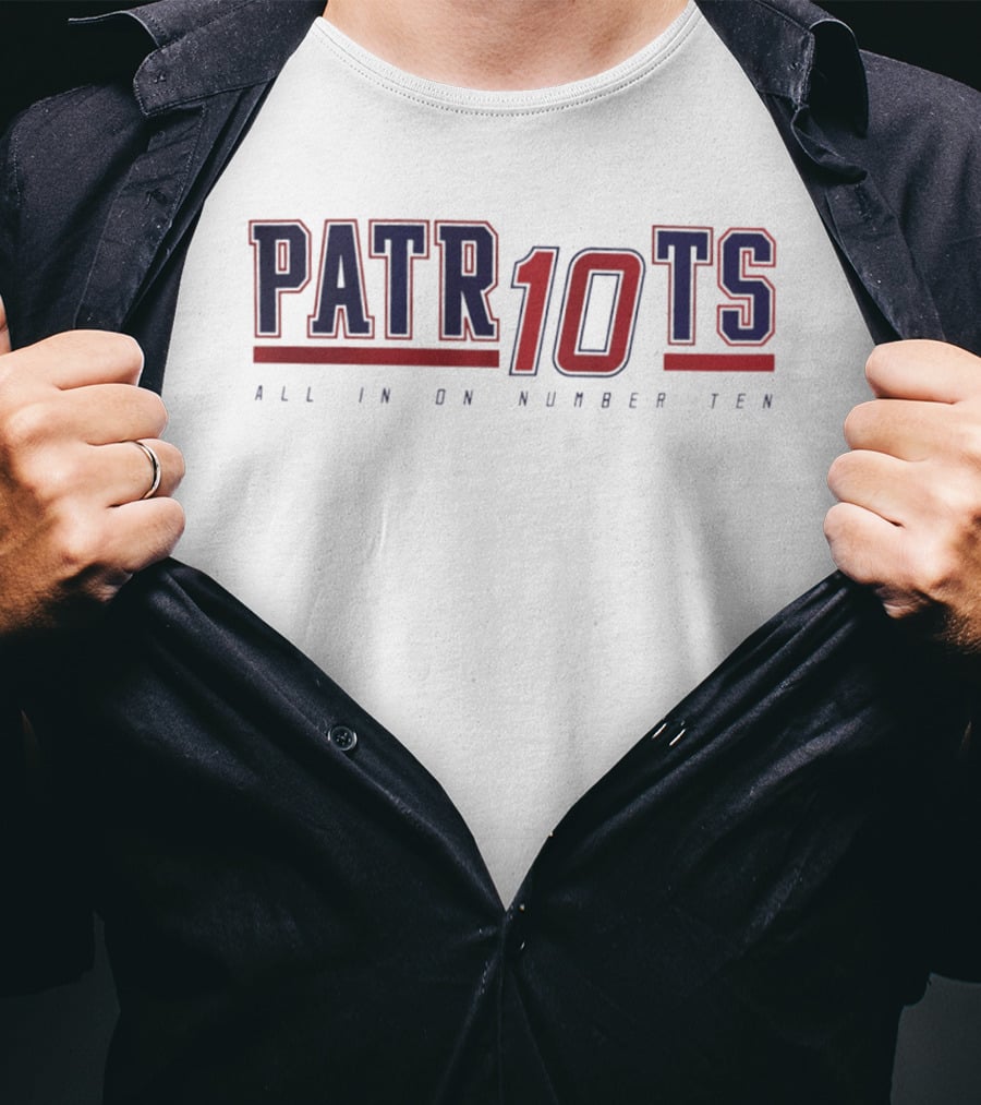 PATR10TS All In On Number Ten New England T-Shirt