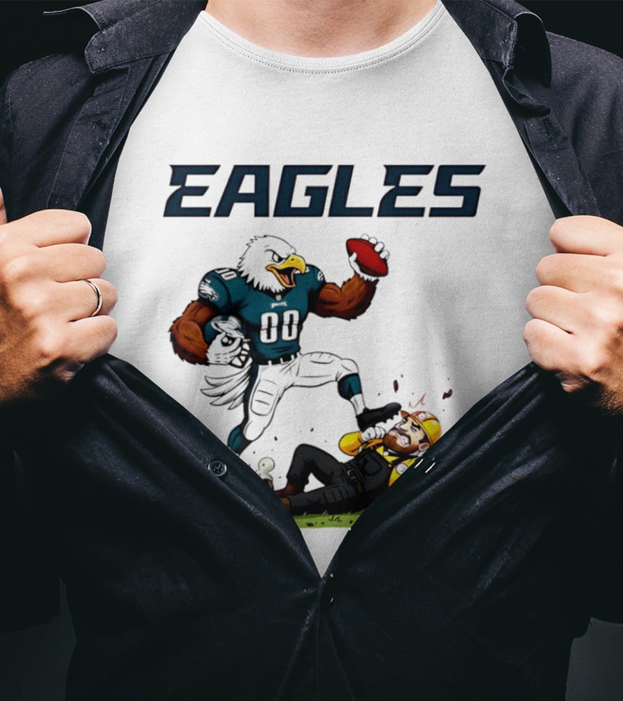 Philadelphia Eagles Vs Pittsburgh Steelers Rivalry Beat Steelers T-Shirt