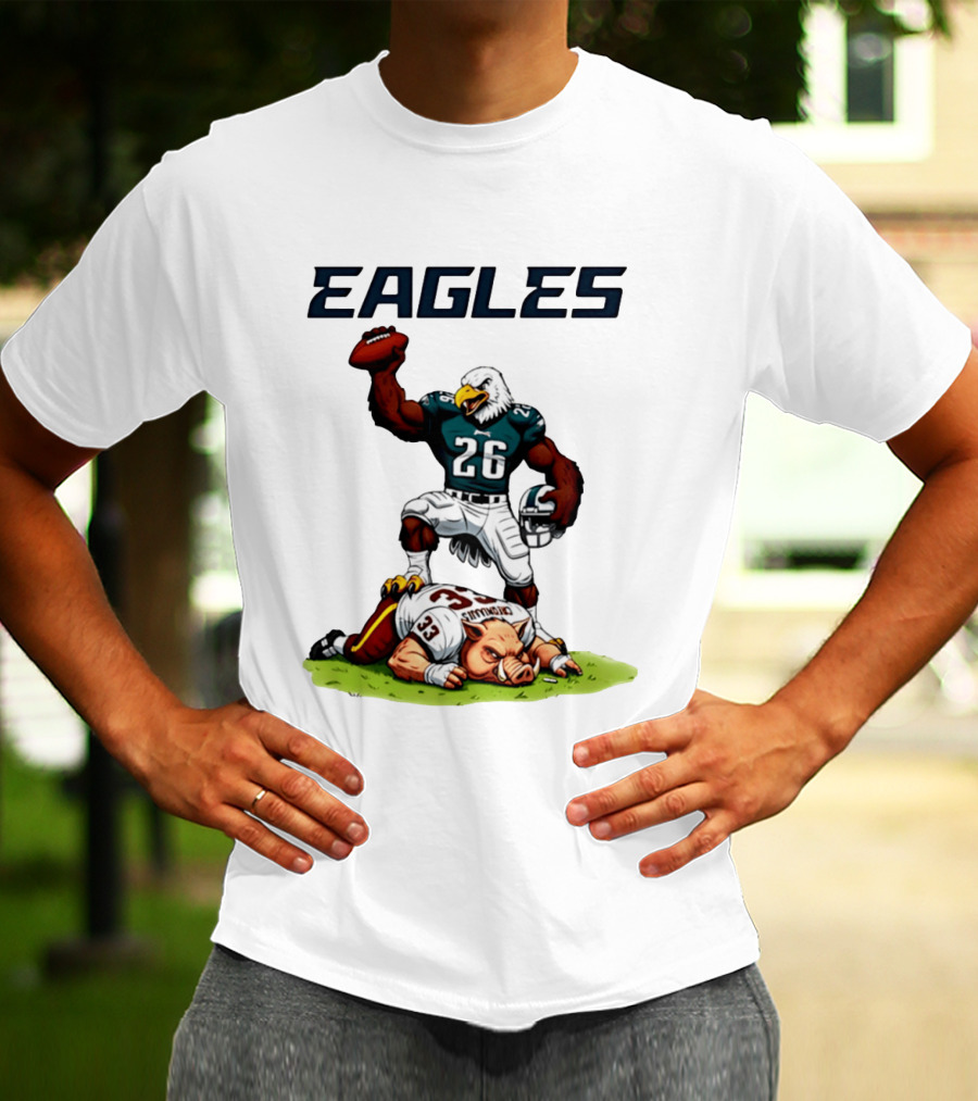 Eagles Vs Commanders Rivalries NFL Showdown Football Battle T-Shirt