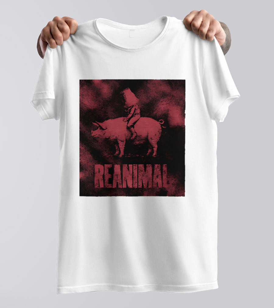 Reanimal Bucket Pig Rider Red T-Shirt