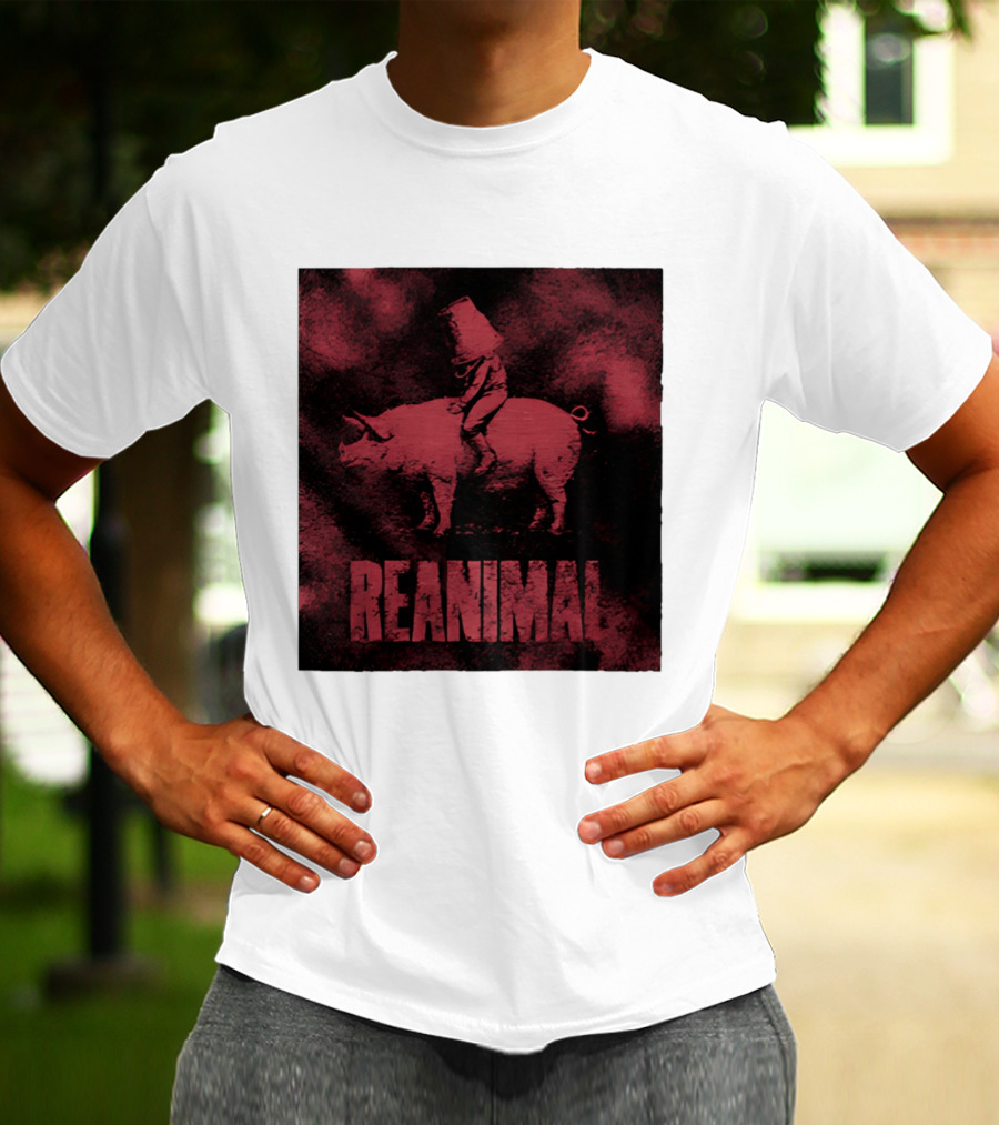 Reanimal Bucket Pig Rider Red T-Shirt