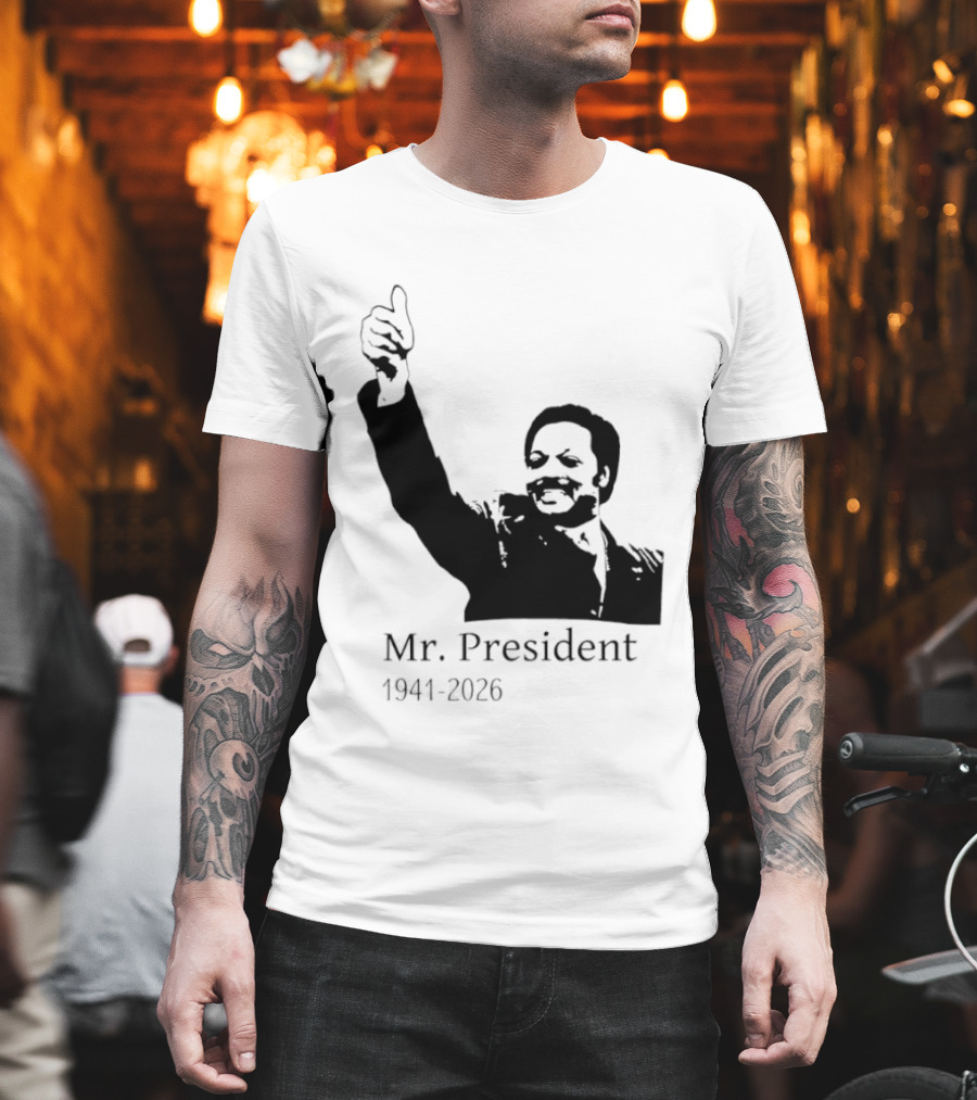 RIP Jesse Jackson Mr. President Memorial 1941 2026 T-Shirt