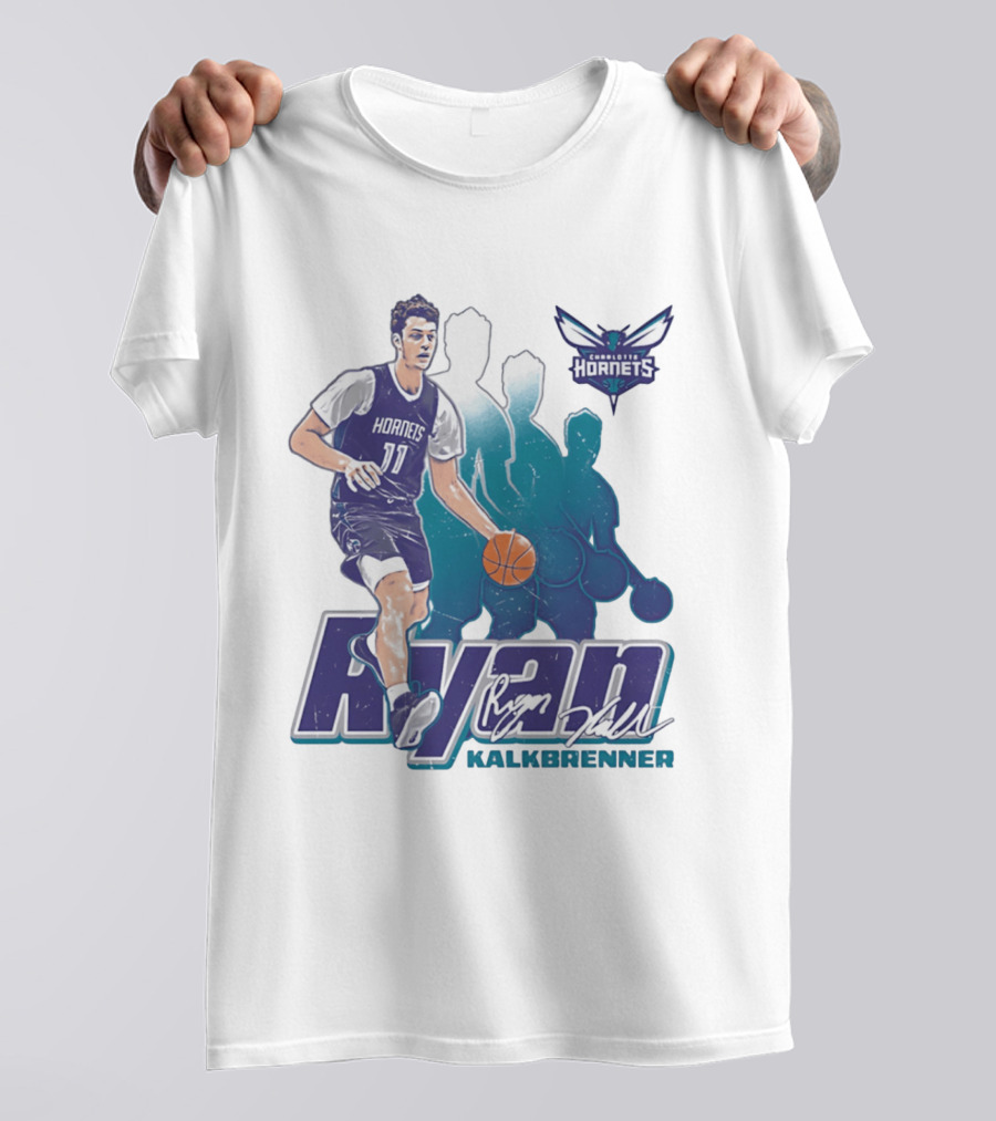 Charlotte Hornets Ryan Kalkbrenner Basketball 11 T-Shirt