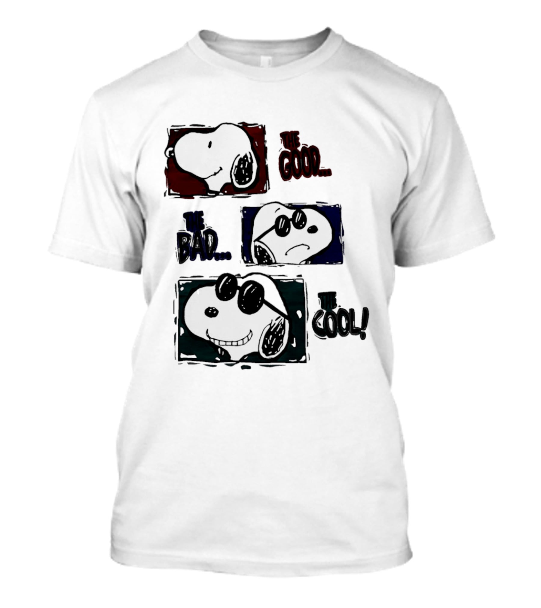 Snoopy The Good The Bad The T-Shirt