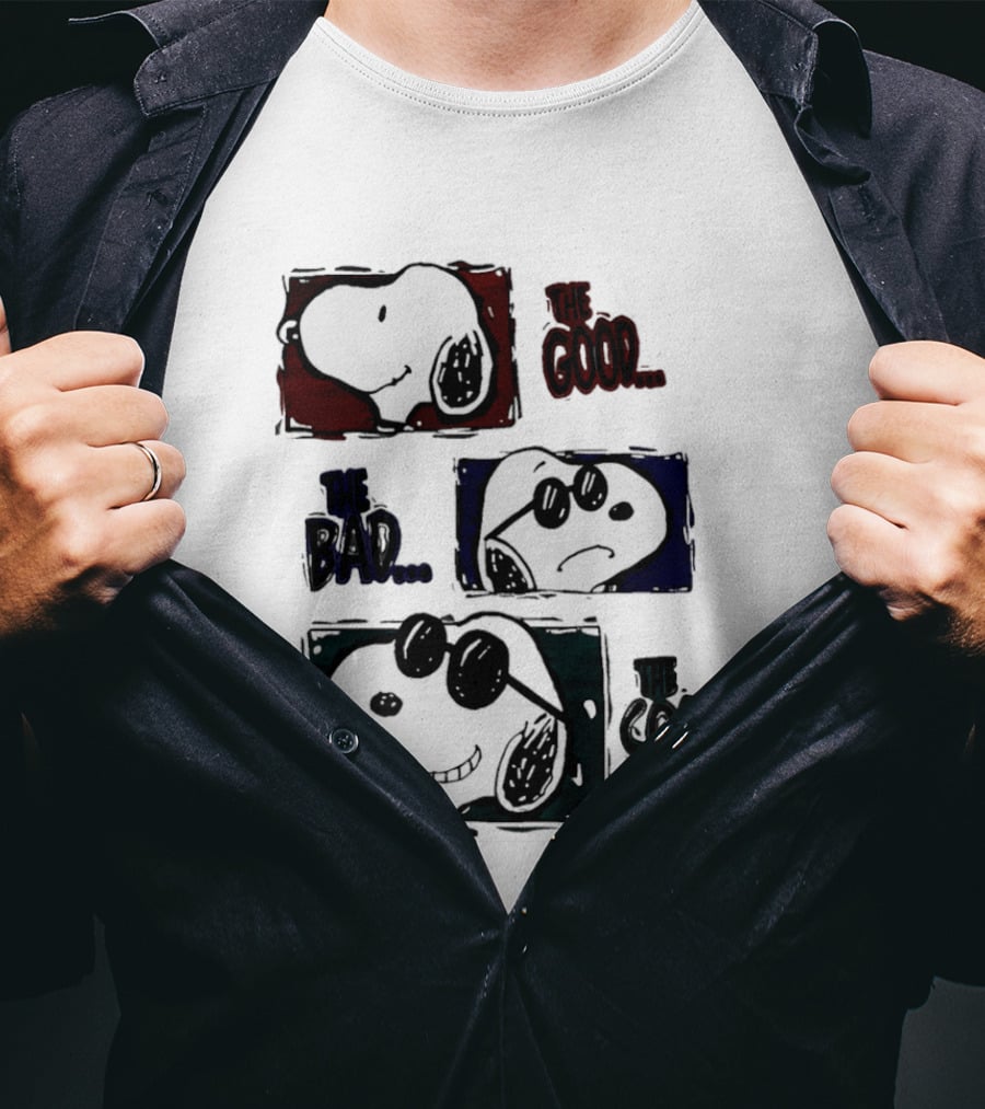 Snoopy The Good The Bad The T-Shirt